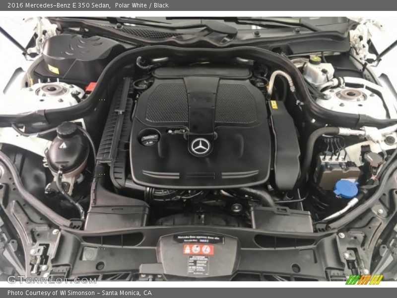 Polar White / Black 2016 Mercedes-Benz E 350 Sedan