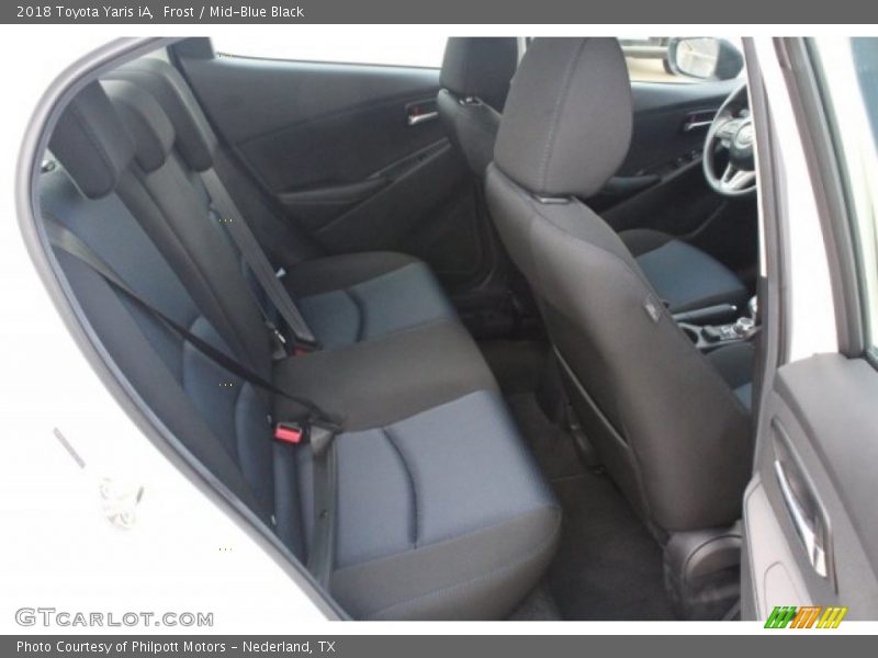 Frost / Mid-Blue Black 2018 Toyota Yaris iA