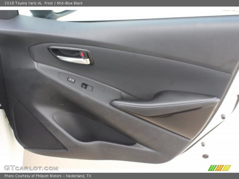 Frost / Mid-Blue Black 2018 Toyota Yaris iA