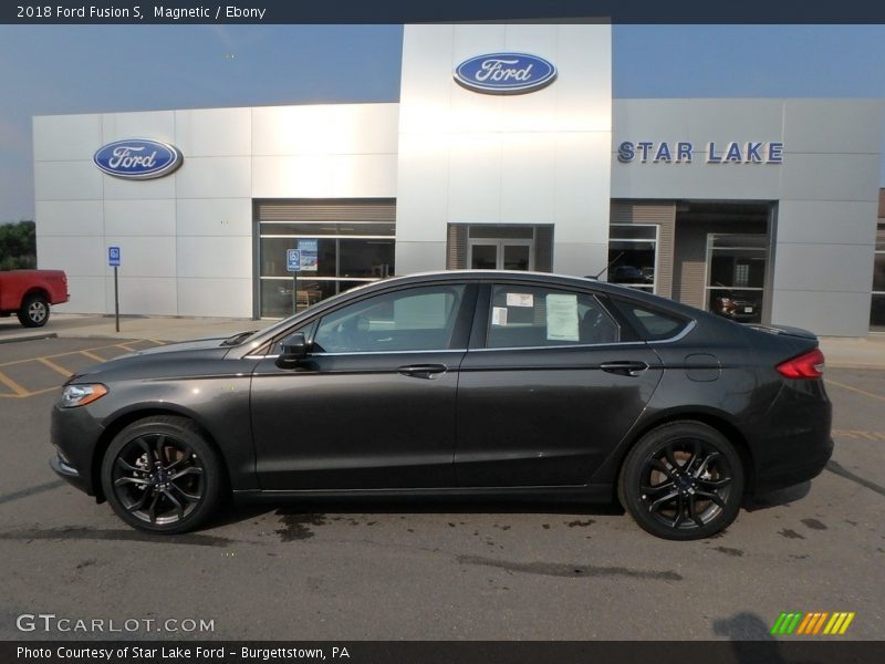 Magnetic / Ebony 2018 Ford Fusion S