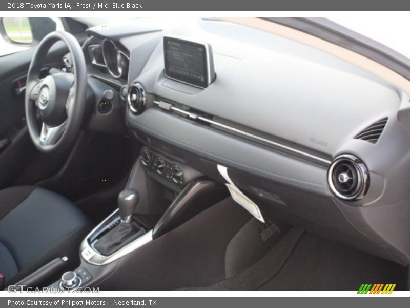 Frost / Mid-Blue Black 2018 Toyota Yaris iA