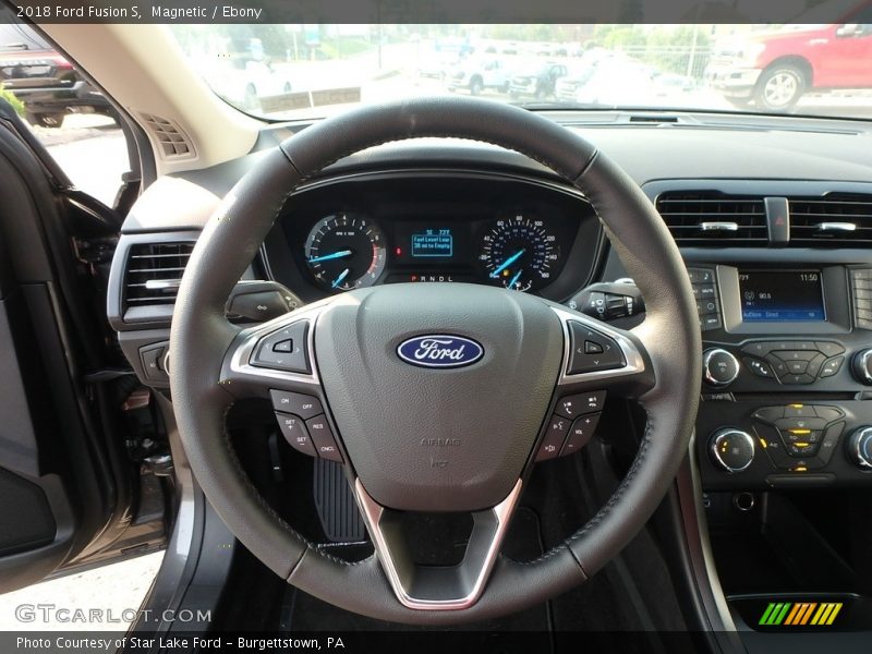 Magnetic / Ebony 2018 Ford Fusion S