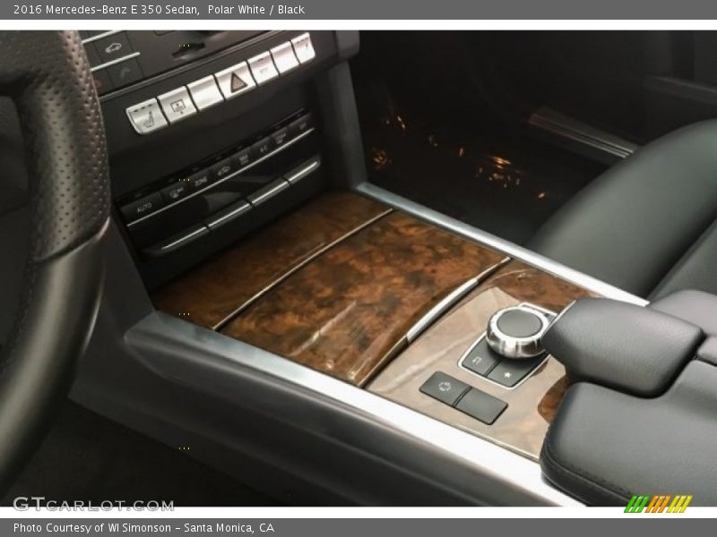 Polar White / Black 2016 Mercedes-Benz E 350 Sedan