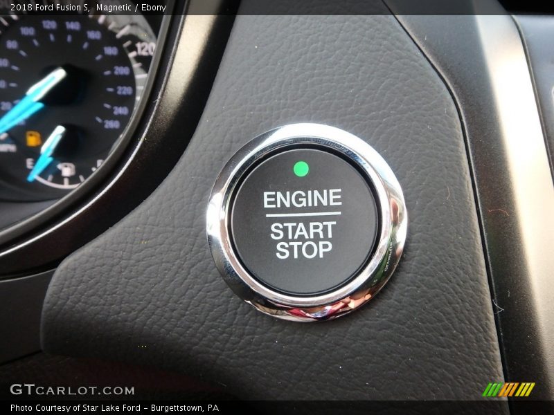 Magnetic / Ebony 2018 Ford Fusion S