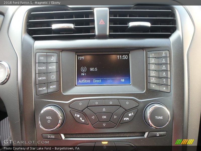 Magnetic / Ebony 2018 Ford Fusion S