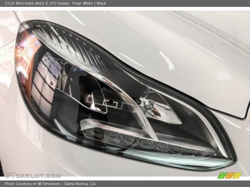 Polar White / Black 2016 Mercedes-Benz E 350 Sedan