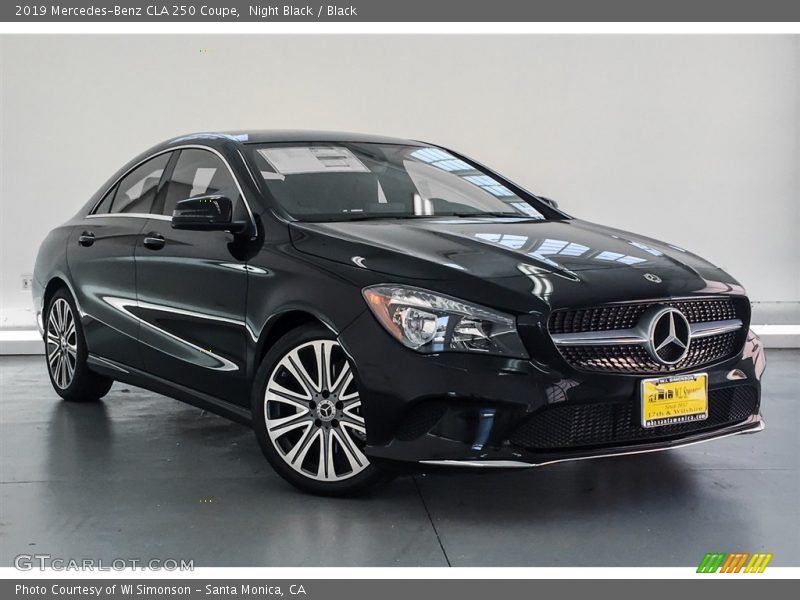 Front 3/4 View of 2019 CLA 250 Coupe