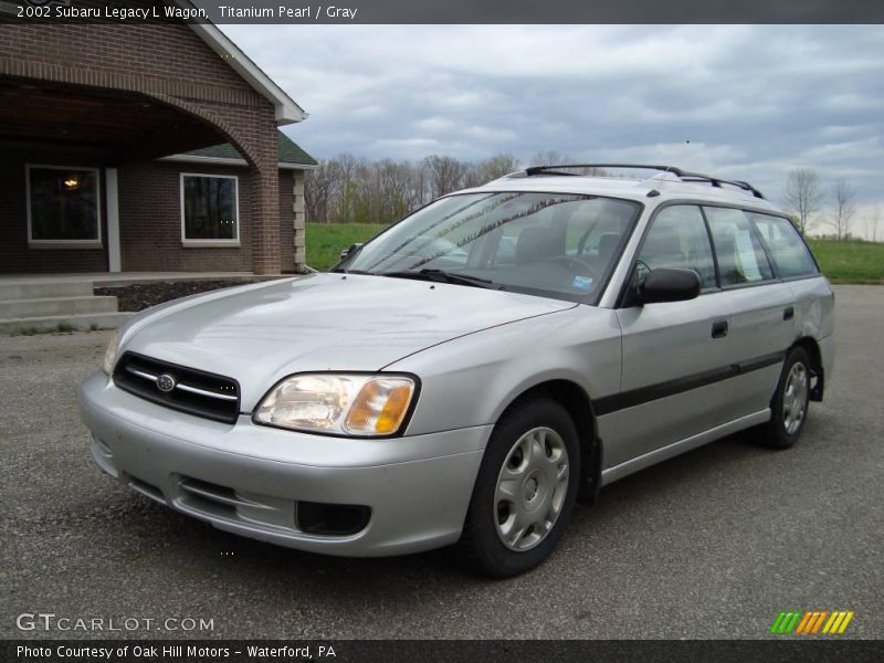 Titanium Pearl / Gray 2002 Subaru Legacy L Wagon