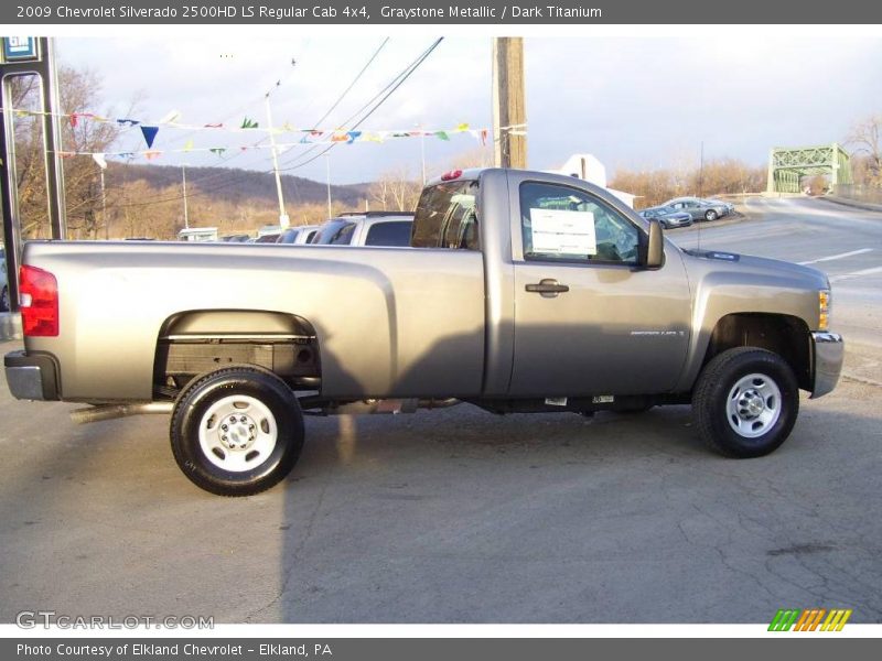 Graystone Metallic / Dark Titanium 2009 Chevrolet Silverado 2500HD LS Regular Cab 4x4