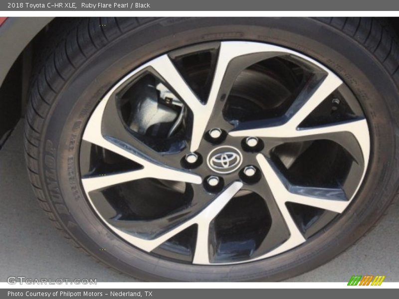 Ruby Flare Pearl / Black 2018 Toyota C-HR XLE