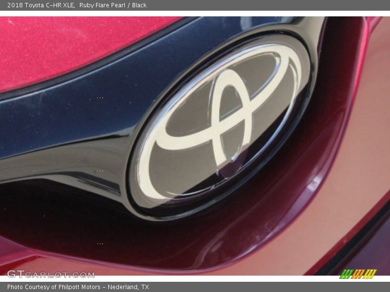 Ruby Flare Pearl / Black 2018 Toyota C-HR XLE