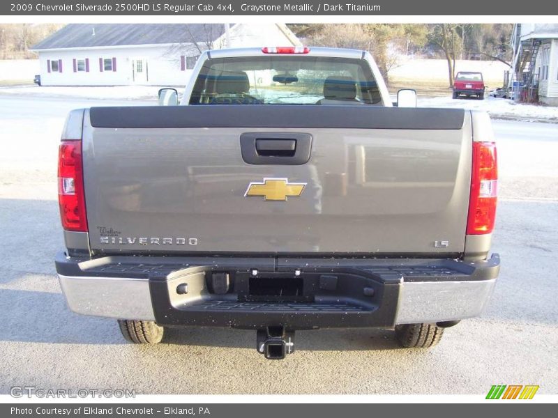 Graystone Metallic / Dark Titanium 2009 Chevrolet Silverado 2500HD LS Regular Cab 4x4