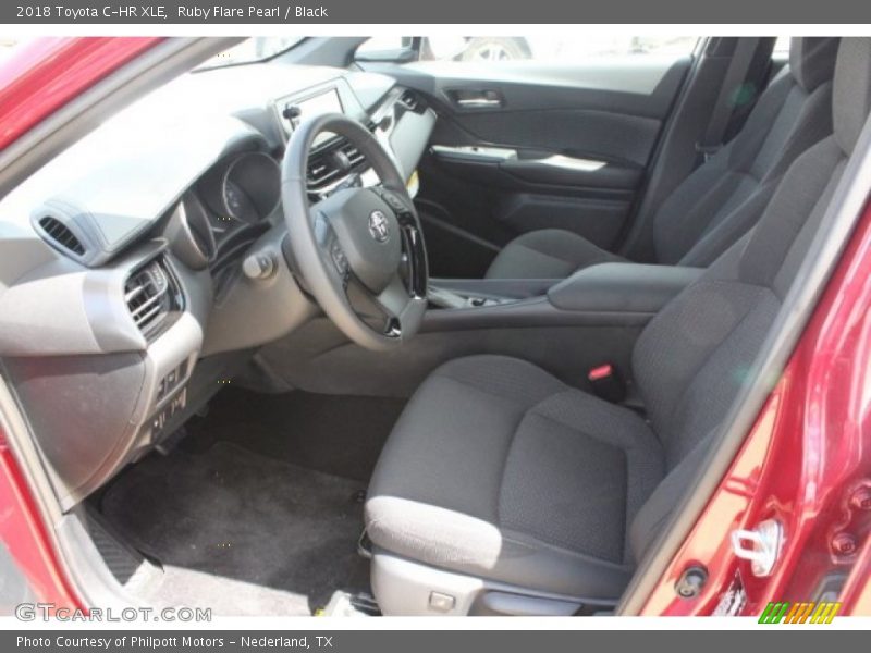 Ruby Flare Pearl / Black 2018 Toyota C-HR XLE