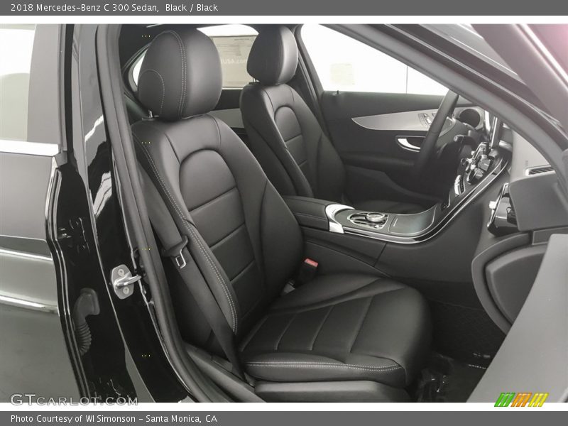 Black / Black 2018 Mercedes-Benz C 300 Sedan