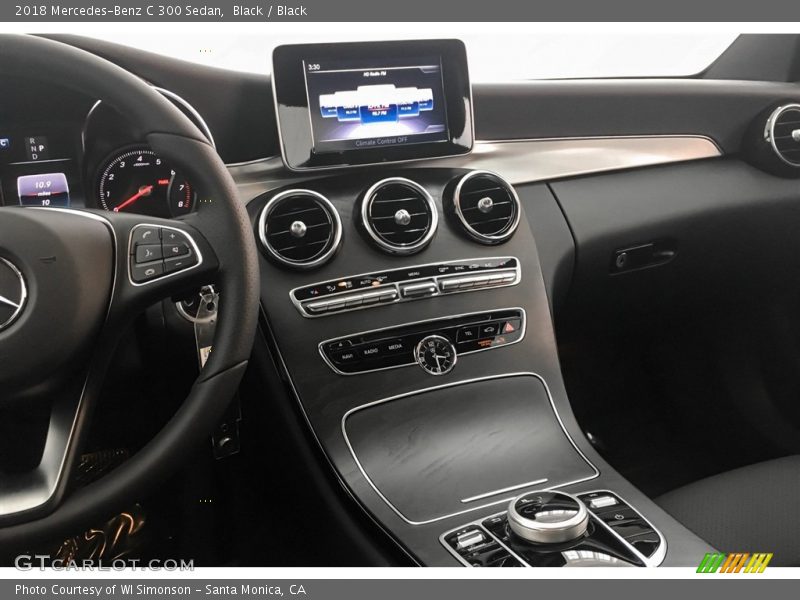 Black / Black 2018 Mercedes-Benz C 300 Sedan