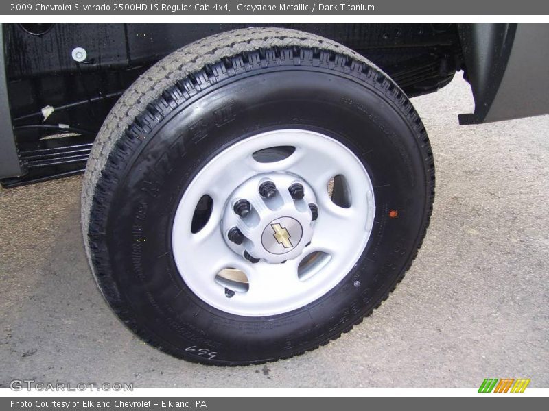 Graystone Metallic / Dark Titanium 2009 Chevrolet Silverado 2500HD LS Regular Cab 4x4