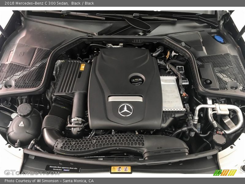 Black / Black 2018 Mercedes-Benz C 300 Sedan