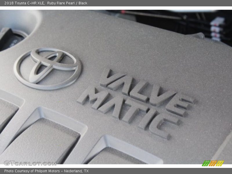 Ruby Flare Pearl / Black 2018 Toyota C-HR XLE