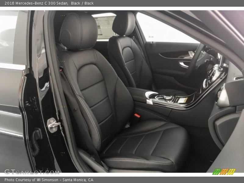 Black / Black 2018 Mercedes-Benz C 300 Sedan