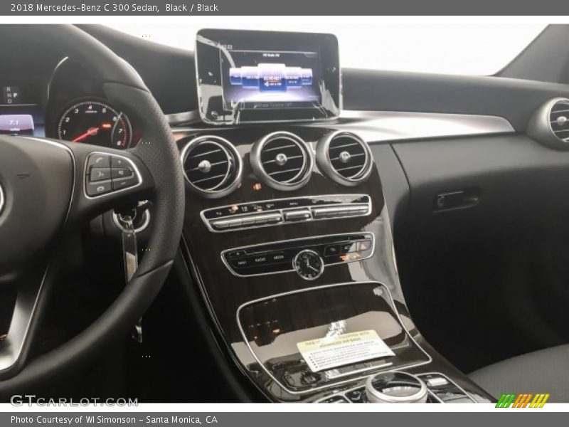 Black / Black 2018 Mercedes-Benz C 300 Sedan