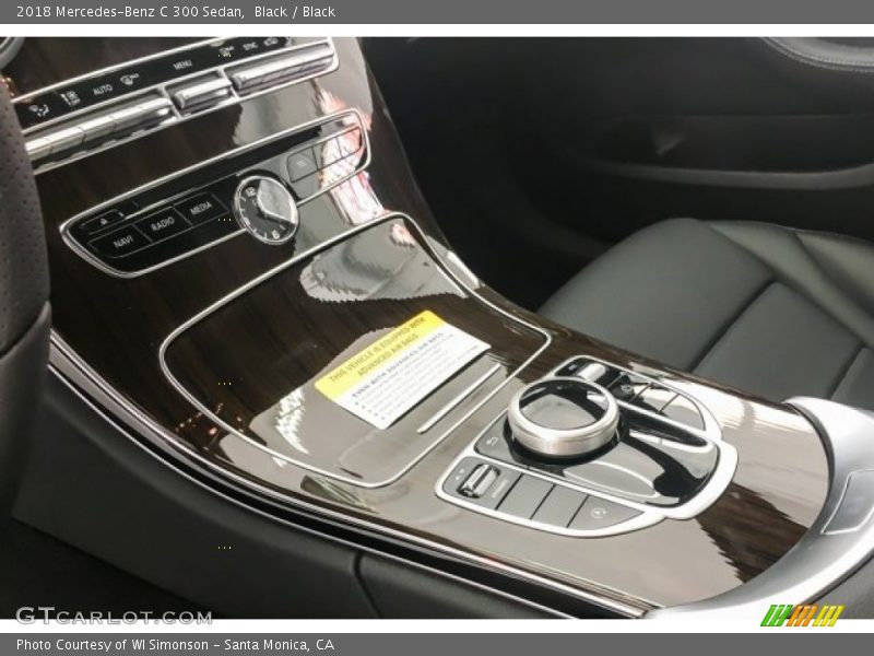 Black / Black 2018 Mercedes-Benz C 300 Sedan