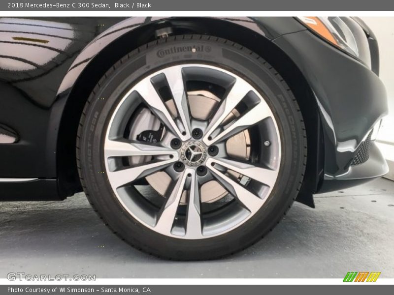 Black / Black 2018 Mercedes-Benz C 300 Sedan