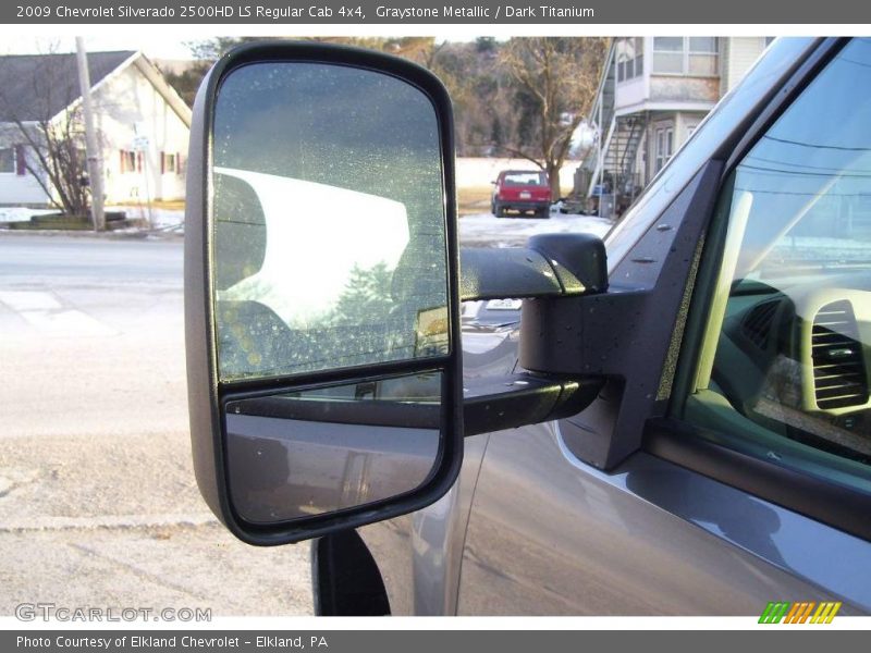 Graystone Metallic / Dark Titanium 2009 Chevrolet Silverado 2500HD LS Regular Cab 4x4