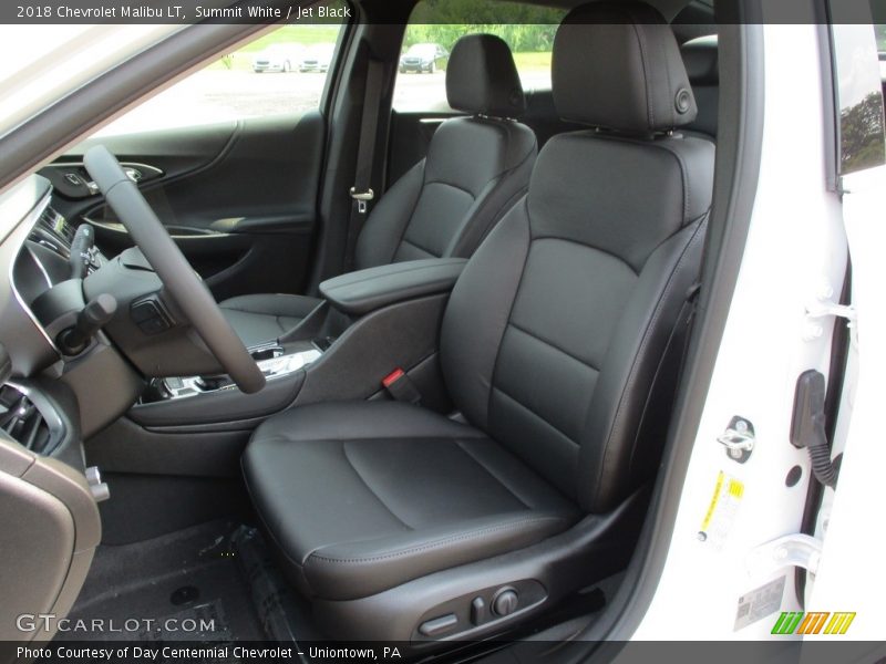 Summit White / Jet Black 2018 Chevrolet Malibu LT