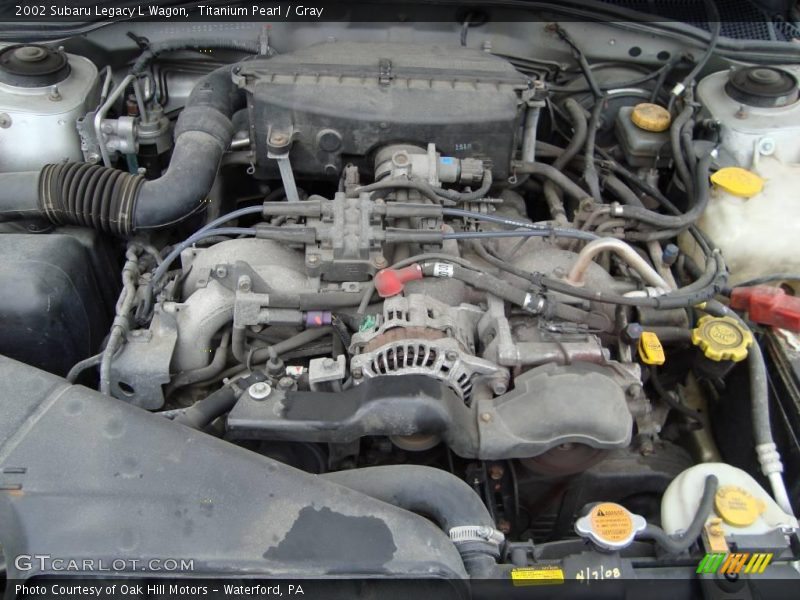Titanium Pearl / Gray 2002 Subaru Legacy L Wagon