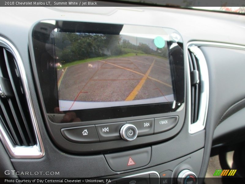 Summit White / Jet Black 2018 Chevrolet Malibu LT