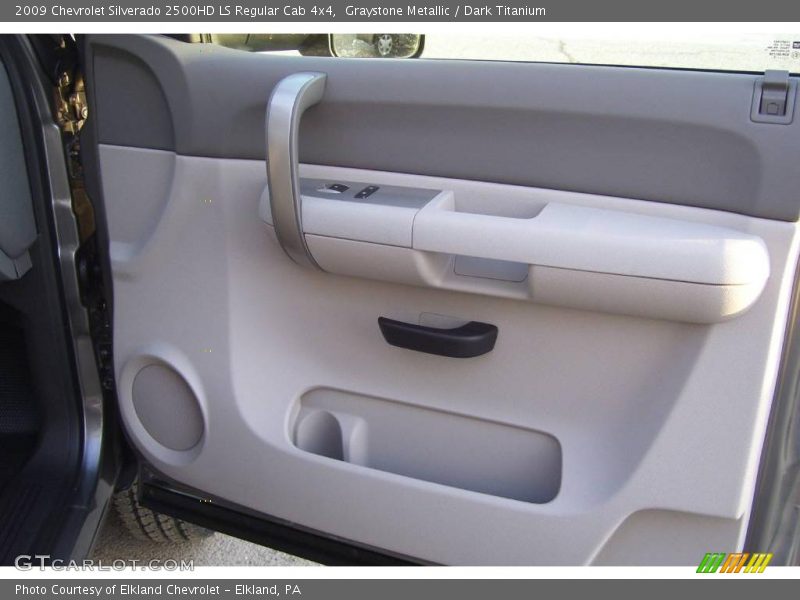 Graystone Metallic / Dark Titanium 2009 Chevrolet Silverado 2500HD LS Regular Cab 4x4