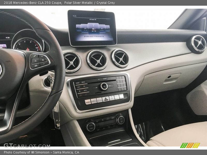 Polar Silver Metallic / Crystal Grey 2018 Mercedes-Benz CLA 250 Coupe
