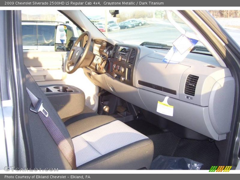Graystone Metallic / Dark Titanium 2009 Chevrolet Silverado 2500HD LS Regular Cab 4x4