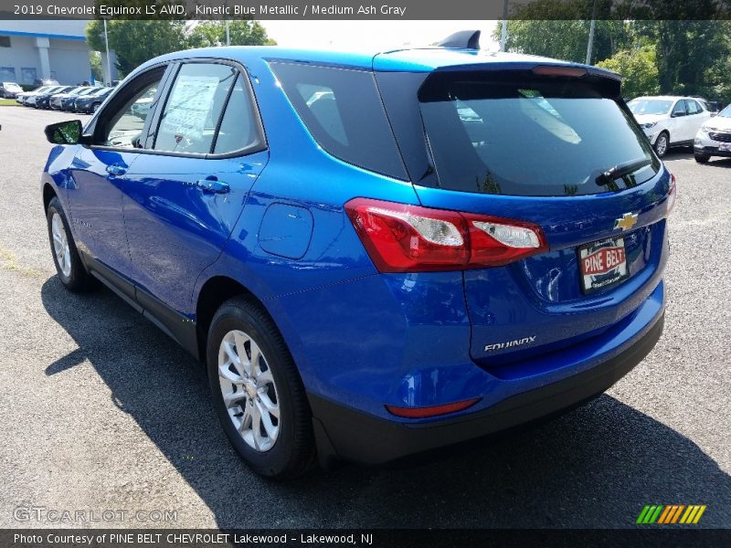 Kinetic Blue Metallic / Medium Ash Gray 2019 Chevrolet Equinox LS AWD