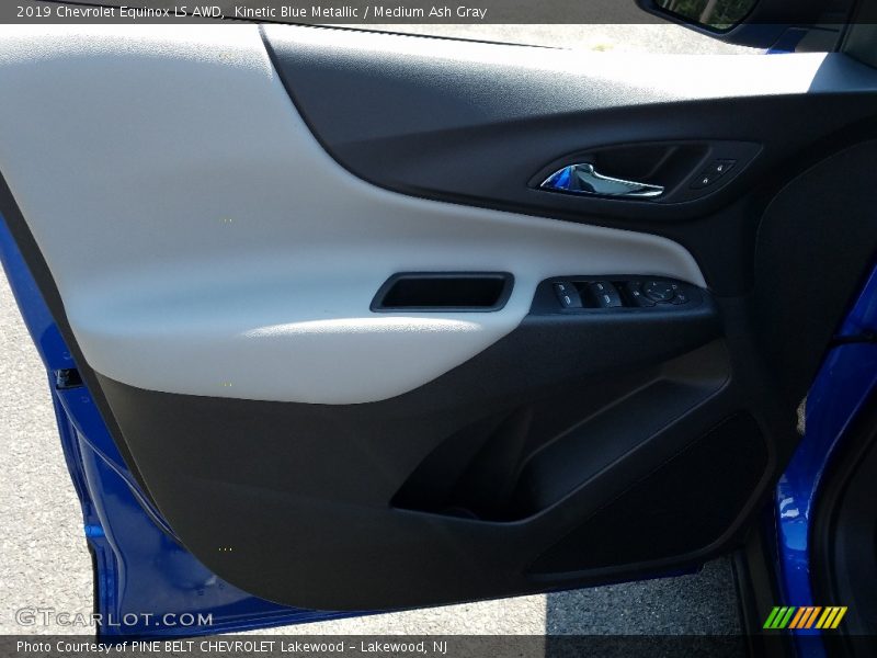 Kinetic Blue Metallic / Medium Ash Gray 2019 Chevrolet Equinox LS AWD