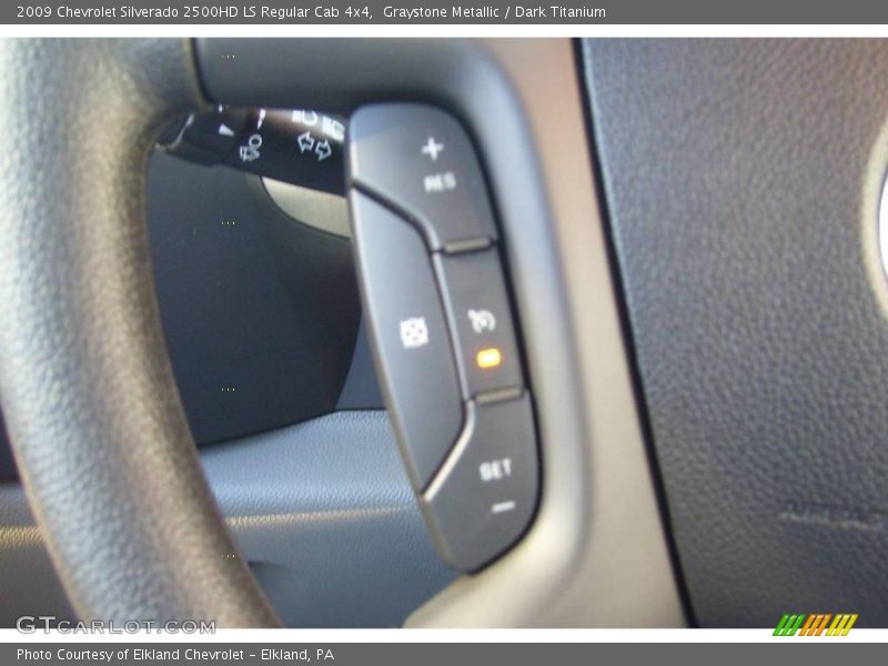Graystone Metallic / Dark Titanium 2009 Chevrolet Silverado 2500HD LS Regular Cab 4x4