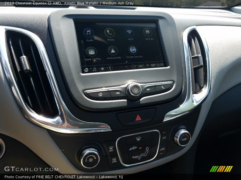 Kinetic Blue Metallic / Medium Ash Gray 2019 Chevrolet Equinox LS AWD