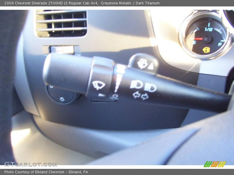 Graystone Metallic / Dark Titanium 2009 Chevrolet Silverado 2500HD LS Regular Cab 4x4