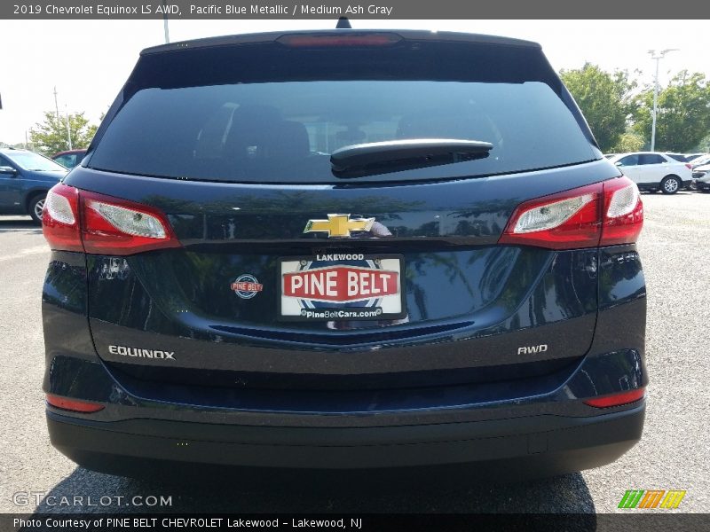 Pacific Blue Metallic / Medium Ash Gray 2019 Chevrolet Equinox LS AWD