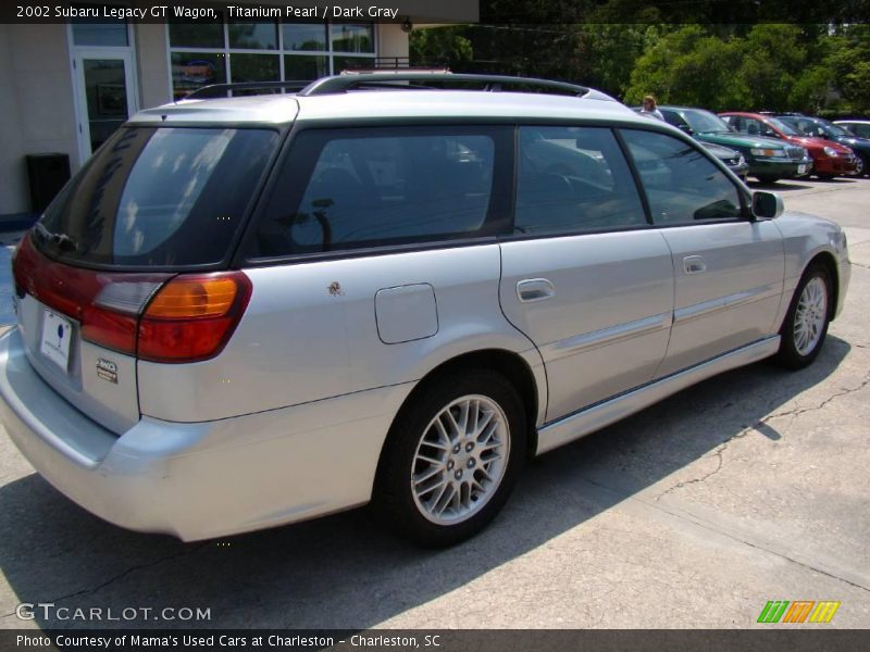Titanium Pearl / Dark Gray 2002 Subaru Legacy GT Wagon