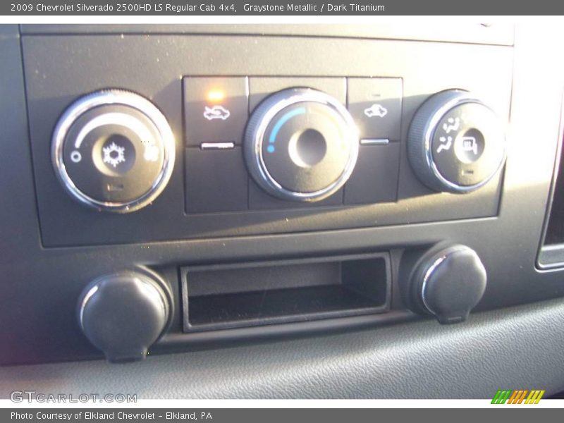 Graystone Metallic / Dark Titanium 2009 Chevrolet Silverado 2500HD LS Regular Cab 4x4