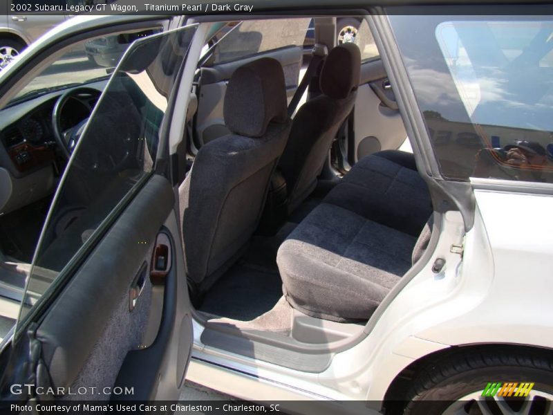 Titanium Pearl / Dark Gray 2002 Subaru Legacy GT Wagon