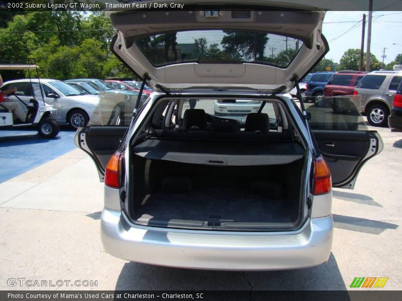 Titanium Pearl / Dark Gray 2002 Subaru Legacy GT Wagon