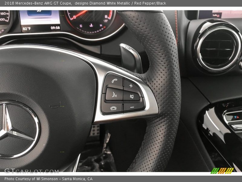  2018 AMG GT Coupe Steering Wheel