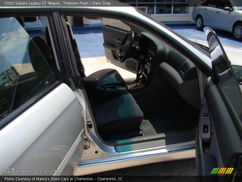 Titanium Pearl / Dark Gray 2002 Subaru Legacy GT Wagon