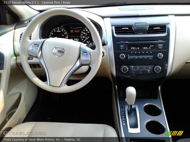 Cayenne Red / Beige 2015 Nissan Altima 2.5 S