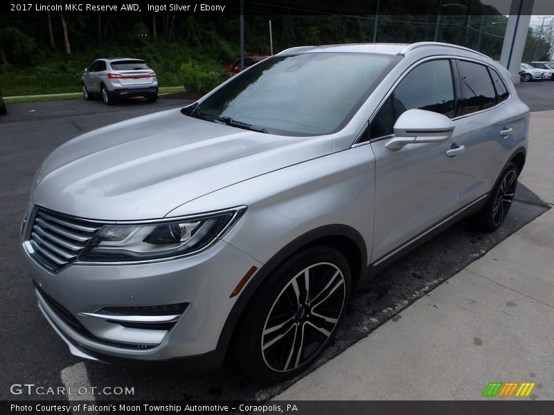 Ingot Silver / Ebony 2017 Lincoln MKC Reserve AWD