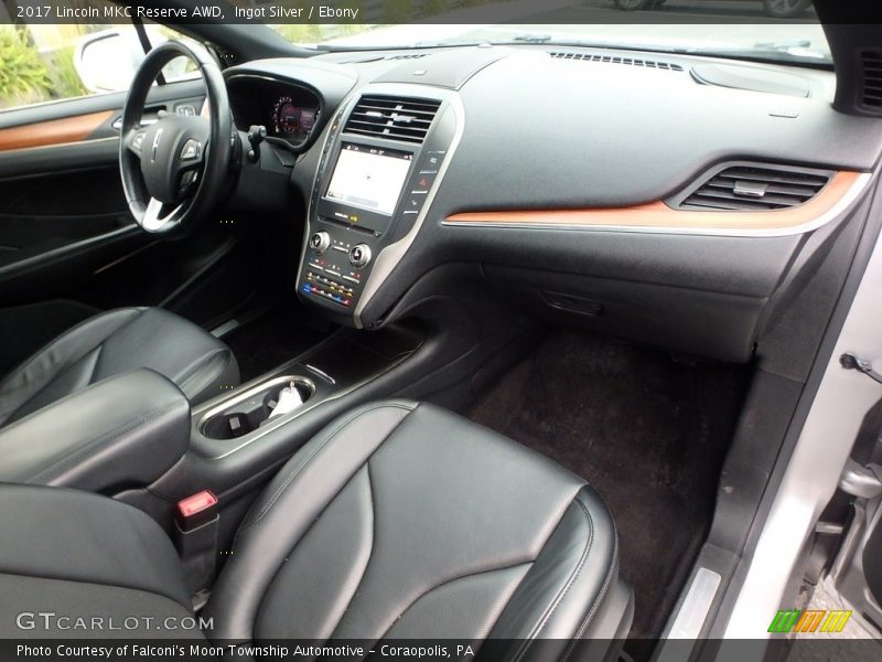 Ingot Silver / Ebony 2017 Lincoln MKC Reserve AWD