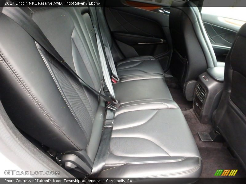 Ingot Silver / Ebony 2017 Lincoln MKC Reserve AWD