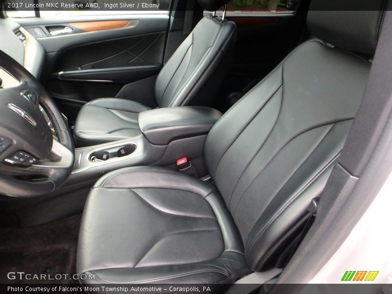 Ingot Silver / Ebony 2017 Lincoln MKC Reserve AWD